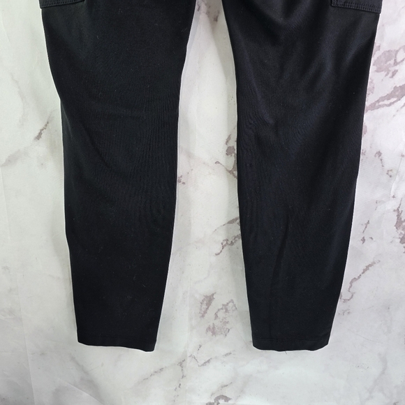Athleta Jogger Womens 2 XS Black Headlands Hybrid Cargo Trek Pants Climbing Zip - Picture 8 of 14
